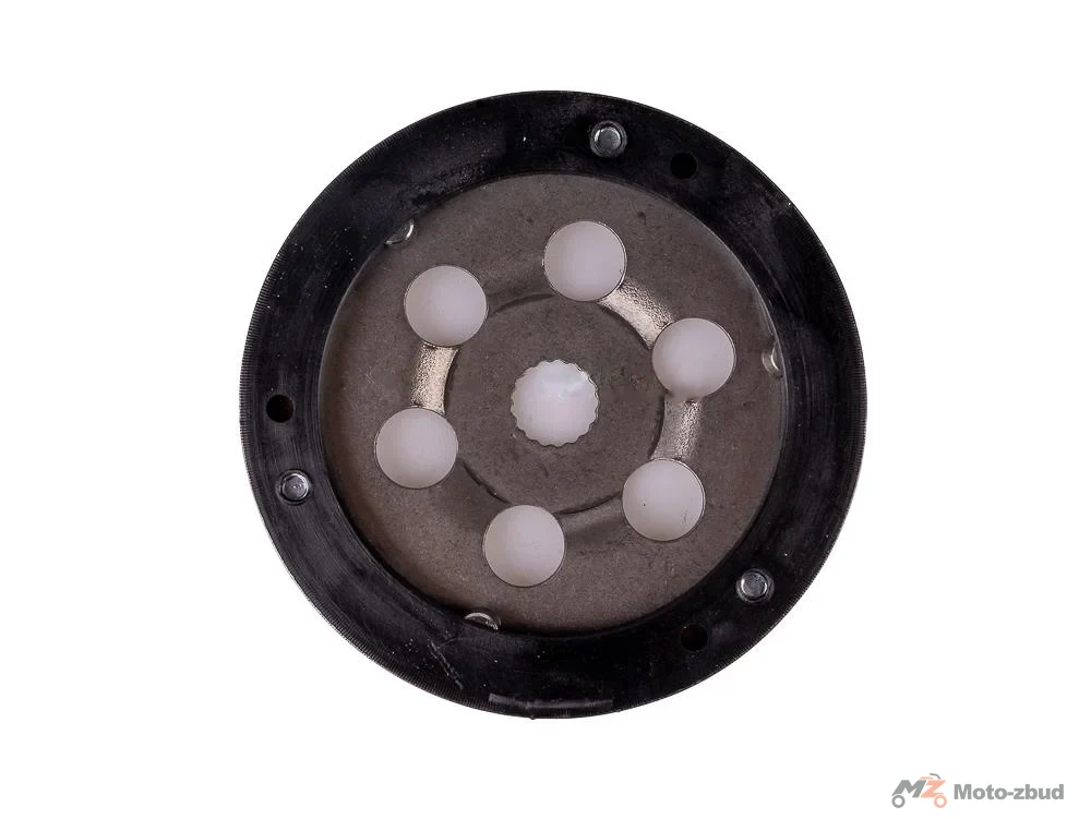 Sprzęgło jednokierunkowe rozrusznika RMS 50 cm³ skuter 2T Minarelli Horizontal i pochodne (frez 13 mm) — ujęcie 1