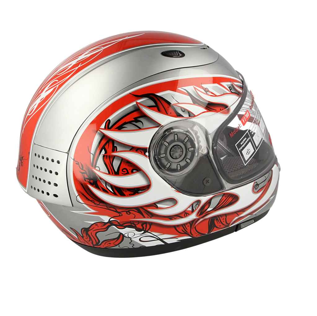 Kask motocyklowy VCAN V170B Grey CH-R – M — ujęcie 18