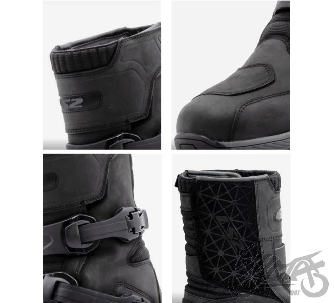 Buty motocyklowe LS2 Adventure WP — czarne, rozmiar 39 — ujęcie 3
