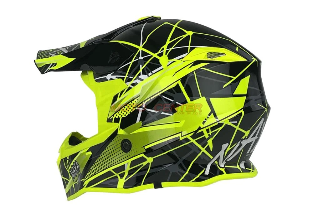 Kask crossowy NAXA C9 czarno szary 2XL — ujęcie 2