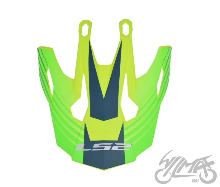 Daszek MX708 duck matt h-v green h-v yellow — ujęcie 2