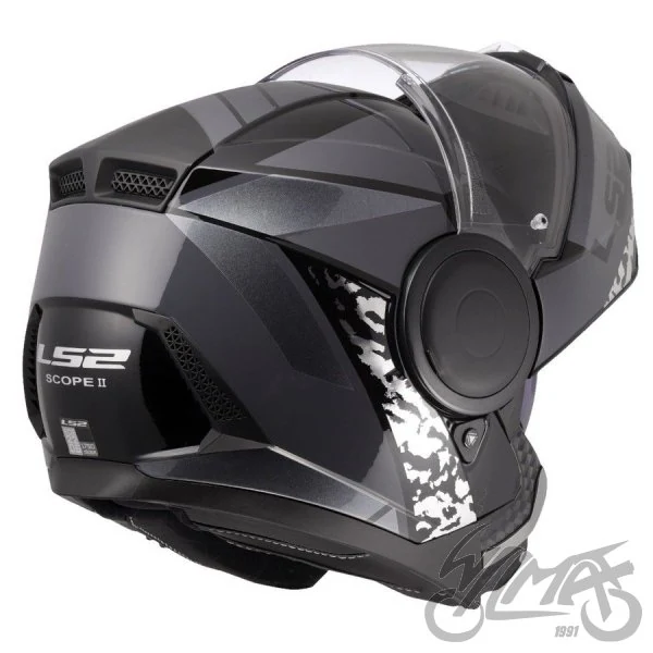 Kask szczękowy LS2 FF902 Scope II Oxyd Black Titanium-06 — L — ujęcie 5
