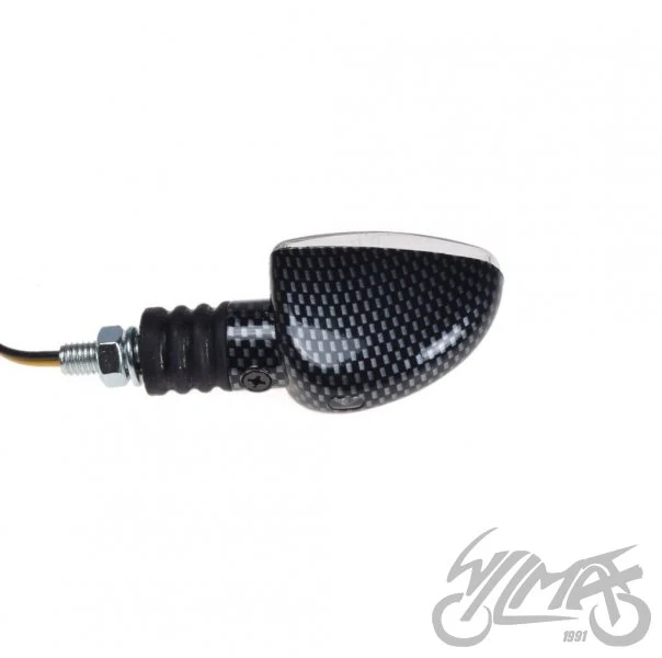 Kierunkowskaz owalny prawy, jasny / carbon — BA9S 12 V 23 W, AL70021PECE — ujęcie 3