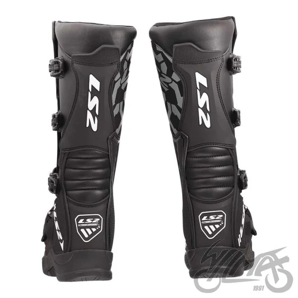 Buty motocyklowe LS2 Raptor — czarne, rozmiar 46 — ujęcie 3