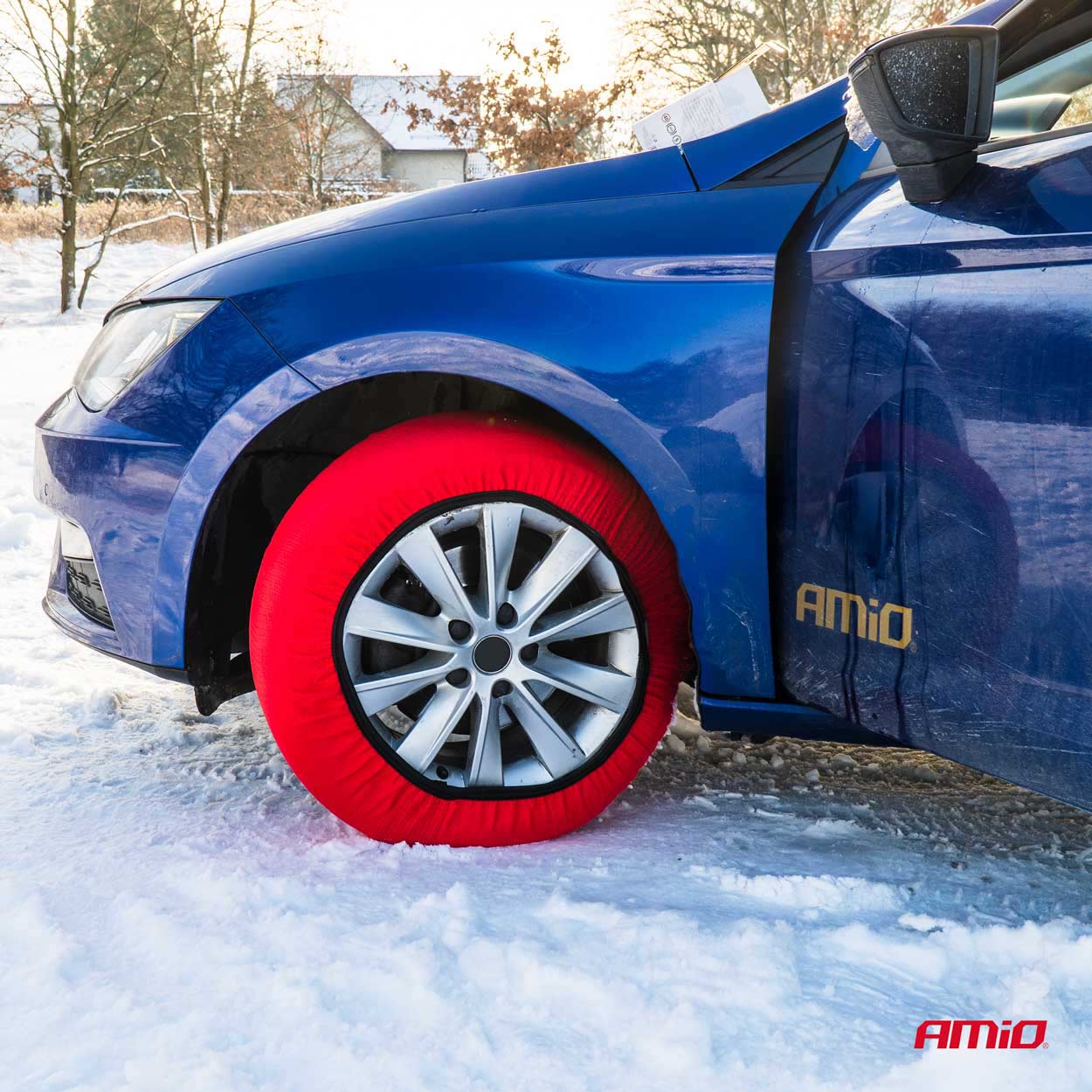 Łańcuchy śniegowe tekstylne rozmiar XS EN16662-1 Önorm V5121 2 szt. — ujęcie 4