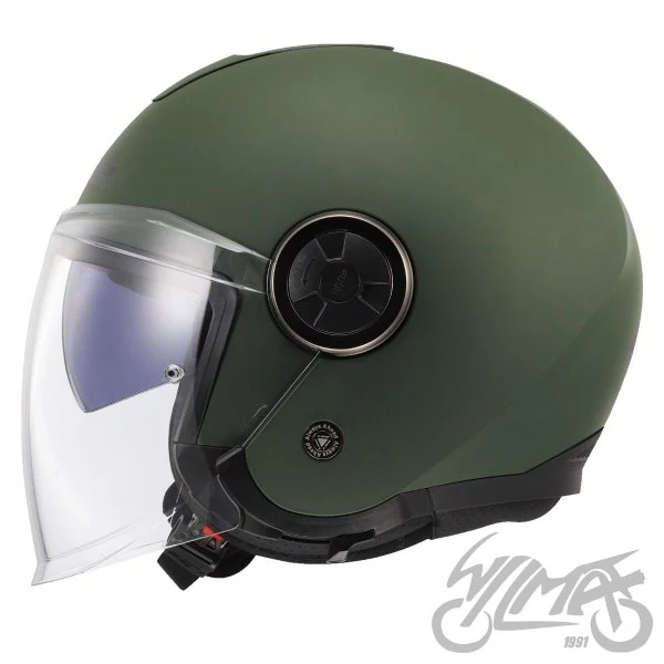 Kask LS2 OF620 Classy Military Green — M — ujęcie 2
