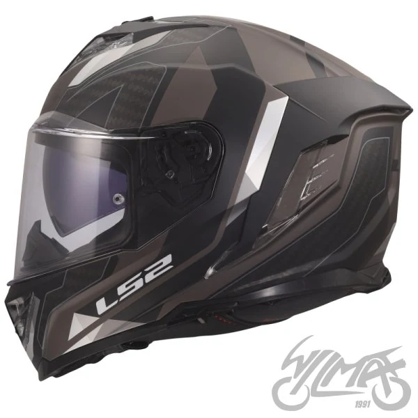 Kask LS2 FF818 Storm III sporty Black Grey — rozmiar L — ujęcie 2