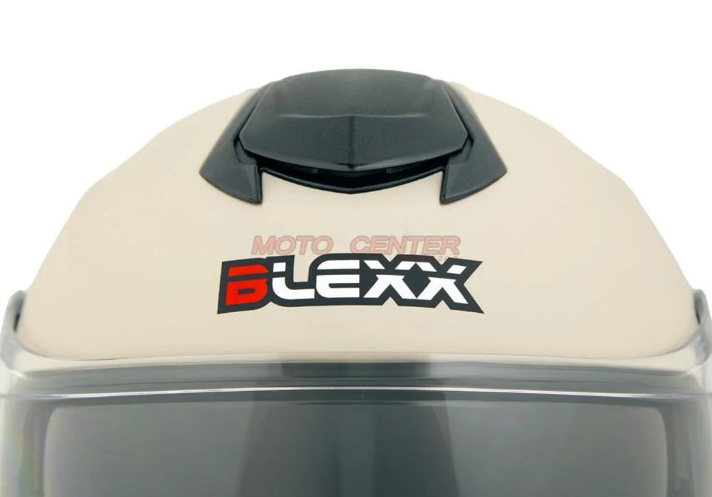 Kask zamknięty z blendą BLEXX MD-820 sand mat rozmiar L ECER22.06 — ujęcie 5