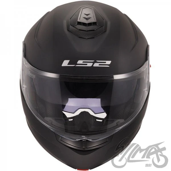 Kask szczękowy LS2 FF908 Strobe II Solid Matt Black — M — ujęcie 4