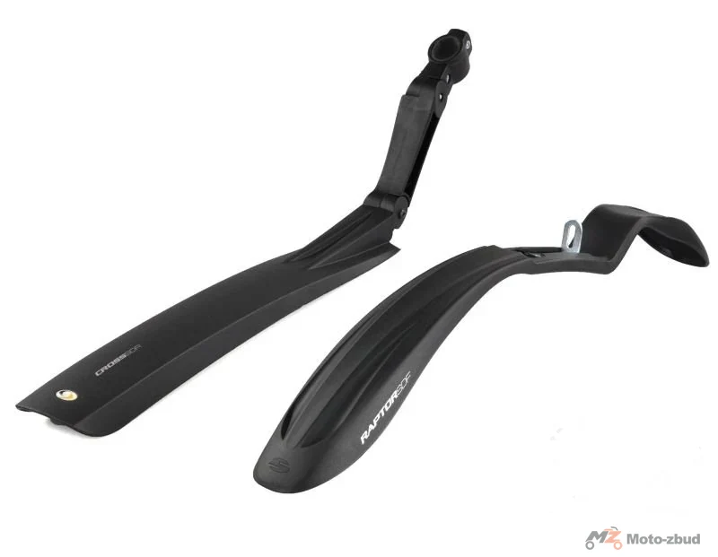 Błotnik rowerowy plastik 24/29 cross plus czar