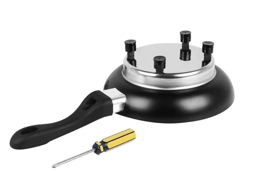 Patelnia elektryczna 200 mm 12V 150W z pokrywką — ujęcie 3