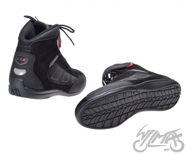 Buty motocyklowe LS2 Dardo — czarne, rozmiar 40 — ujęcie 2