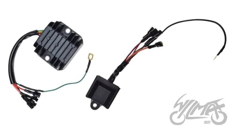 Stator / iskrownik zapłonu bezstykowego CDI do WSK 125 — WS2002 — ujęcie 3