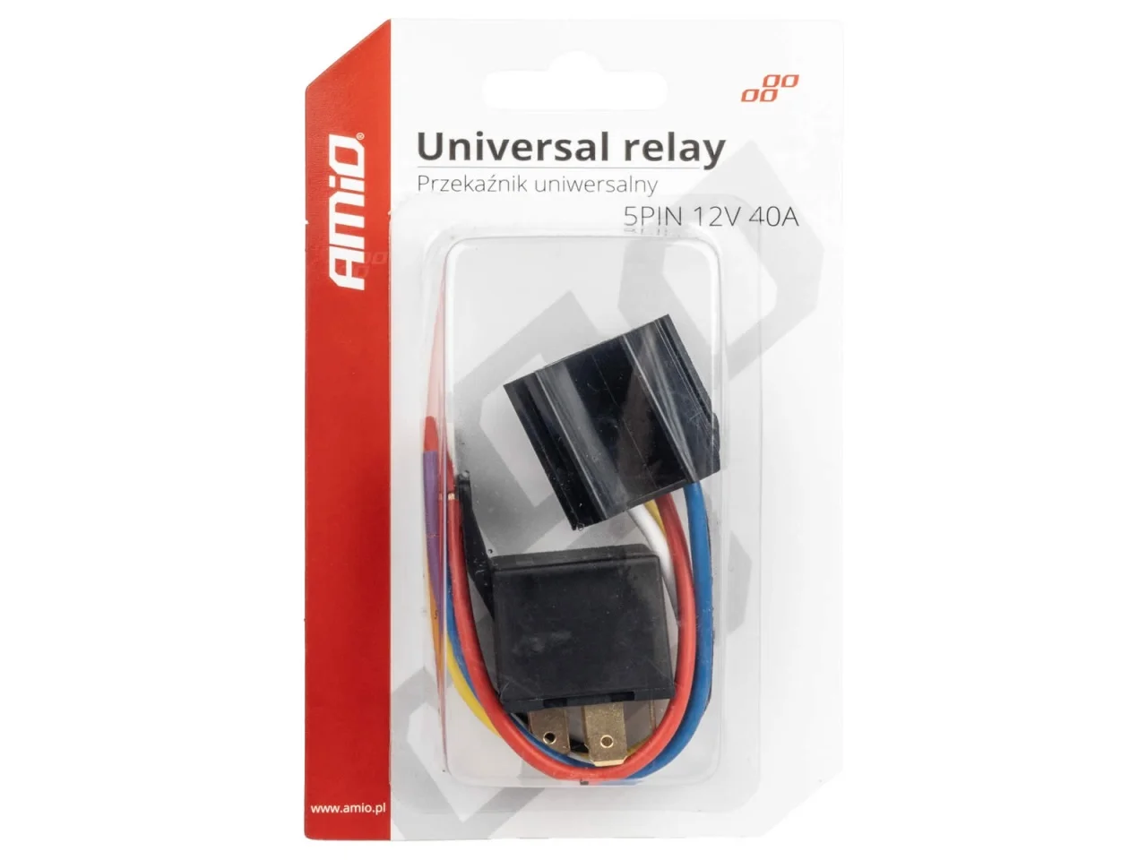 Przekaźnik 12 V 40A + gniazdo — ujęcie 2
