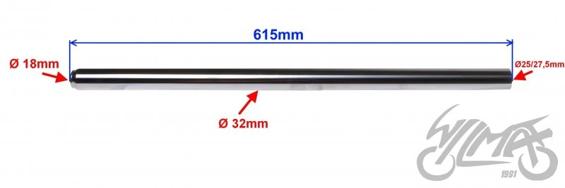 Prowadnica widelca do Suzuki GN125 — ujęcie 4