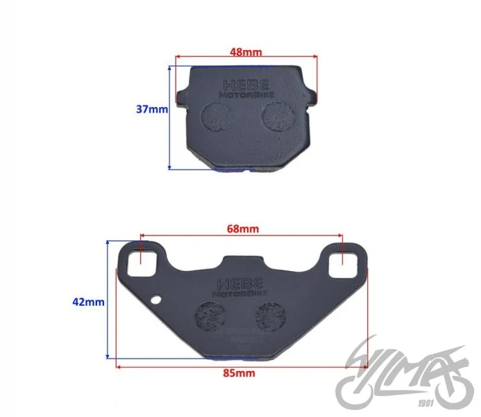Klocki hamulca do Keeway Hurricane ECE R90 — ujęcie 2