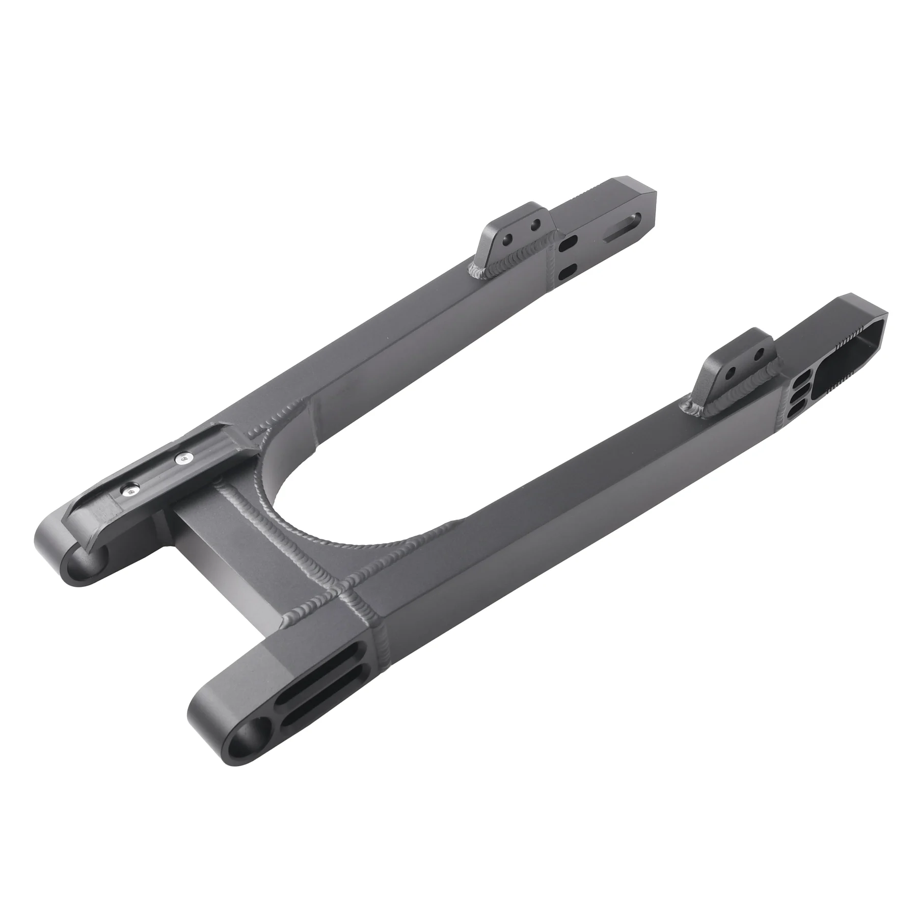 Wahacz Simson S51 aluminium CNC premium +30 mm czarny mat kpl. DPR Performance — ujęcie 3
