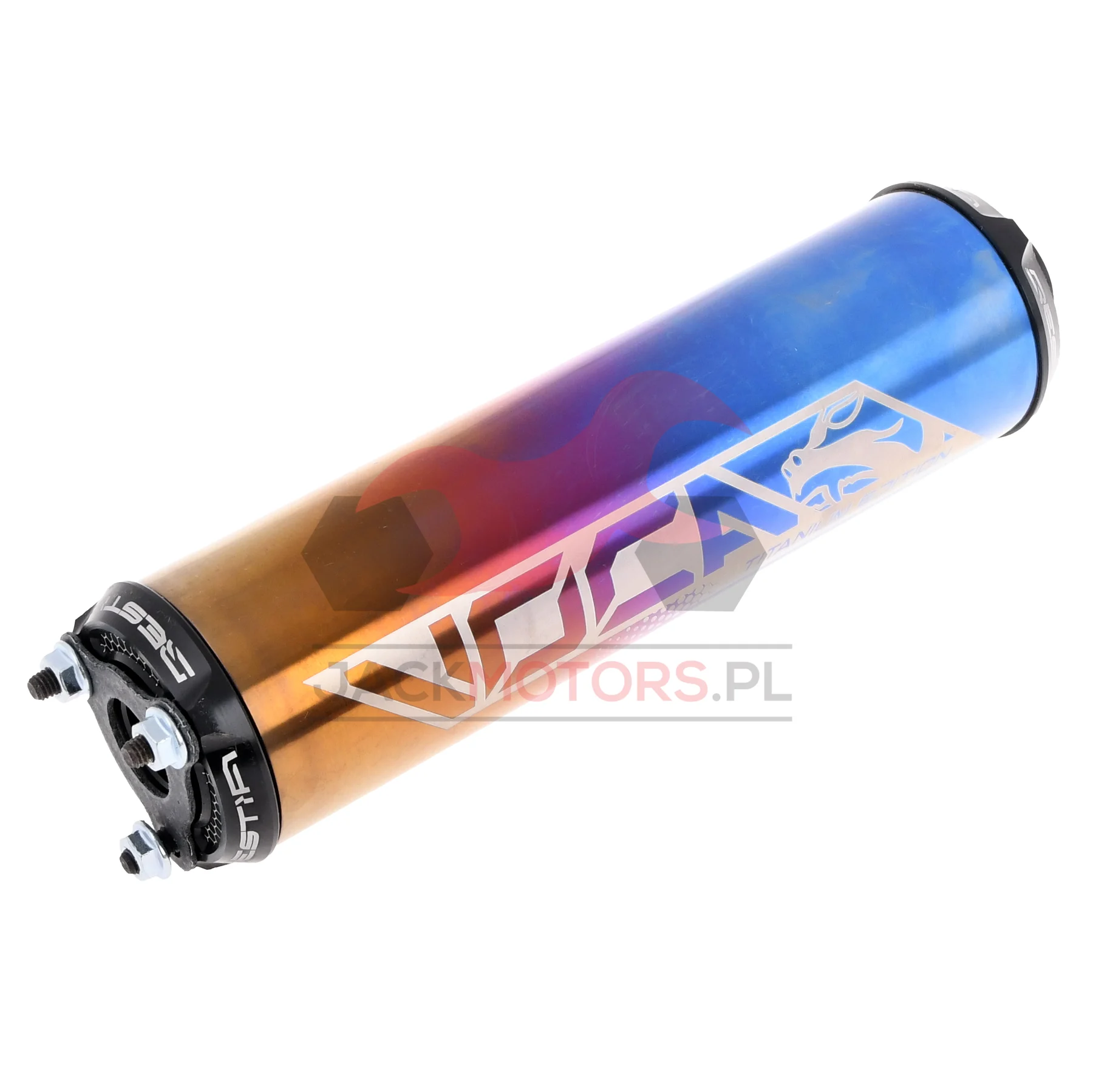 Końcówka wydechu VOCA Evo bestia style titanium połysk — ujęcie 2