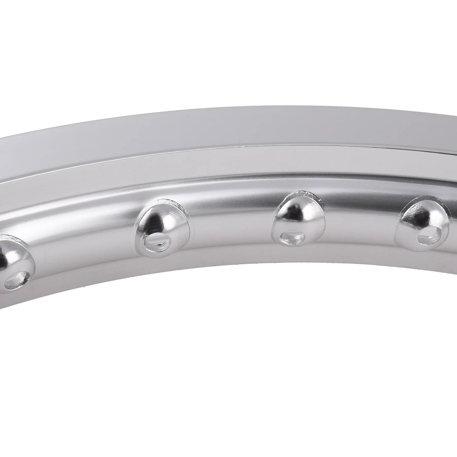 Obręcz koła Simson 1,60 × 19 aluminiowa polerowana srebrna MZA — ujęcie 2