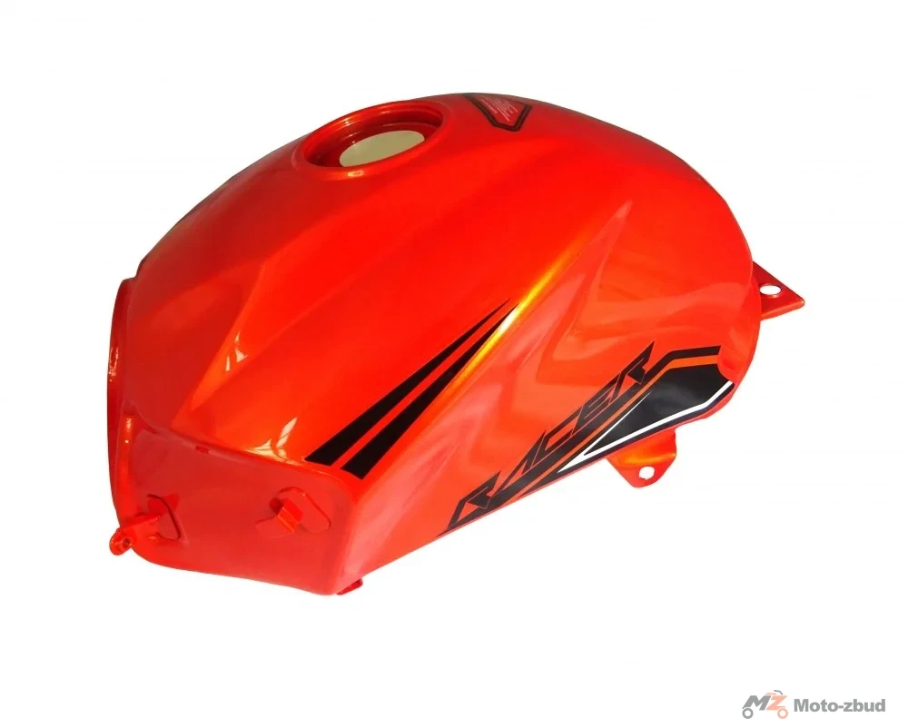 Junak RACER125 zbiornik paliwa pomarańczowy (pompa Mikuni) (Euro IV)