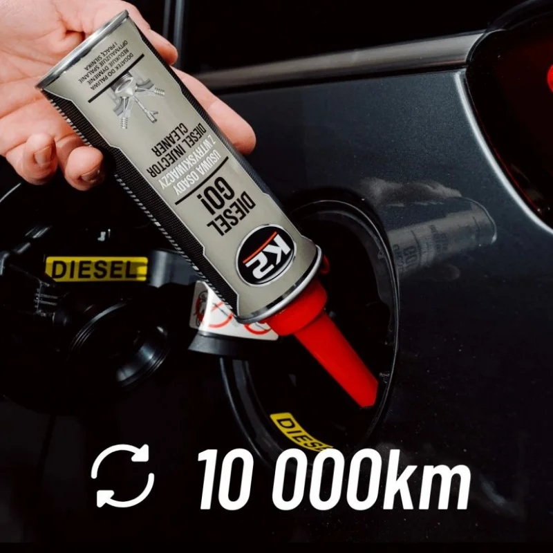 K2 DIESEL GO! Redukuje dymienie, optymalizuję spalanie i pracę silnika 250ml — ujęcie 2