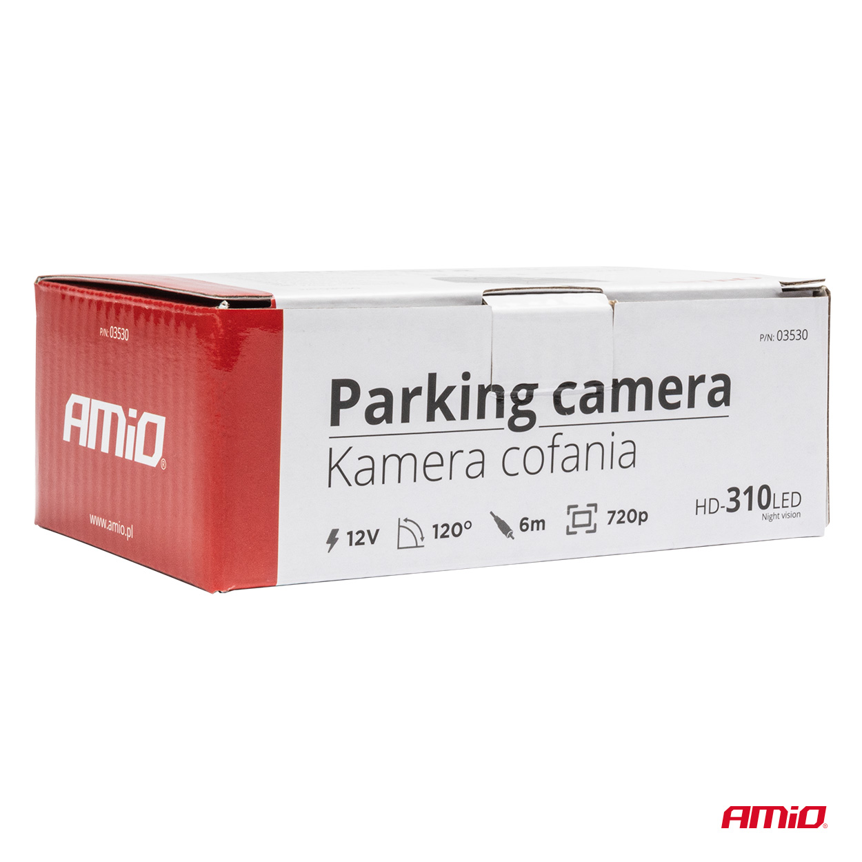 Kamera cofania parkowania HD-310 LED 12 V 720p — ujęcie 6