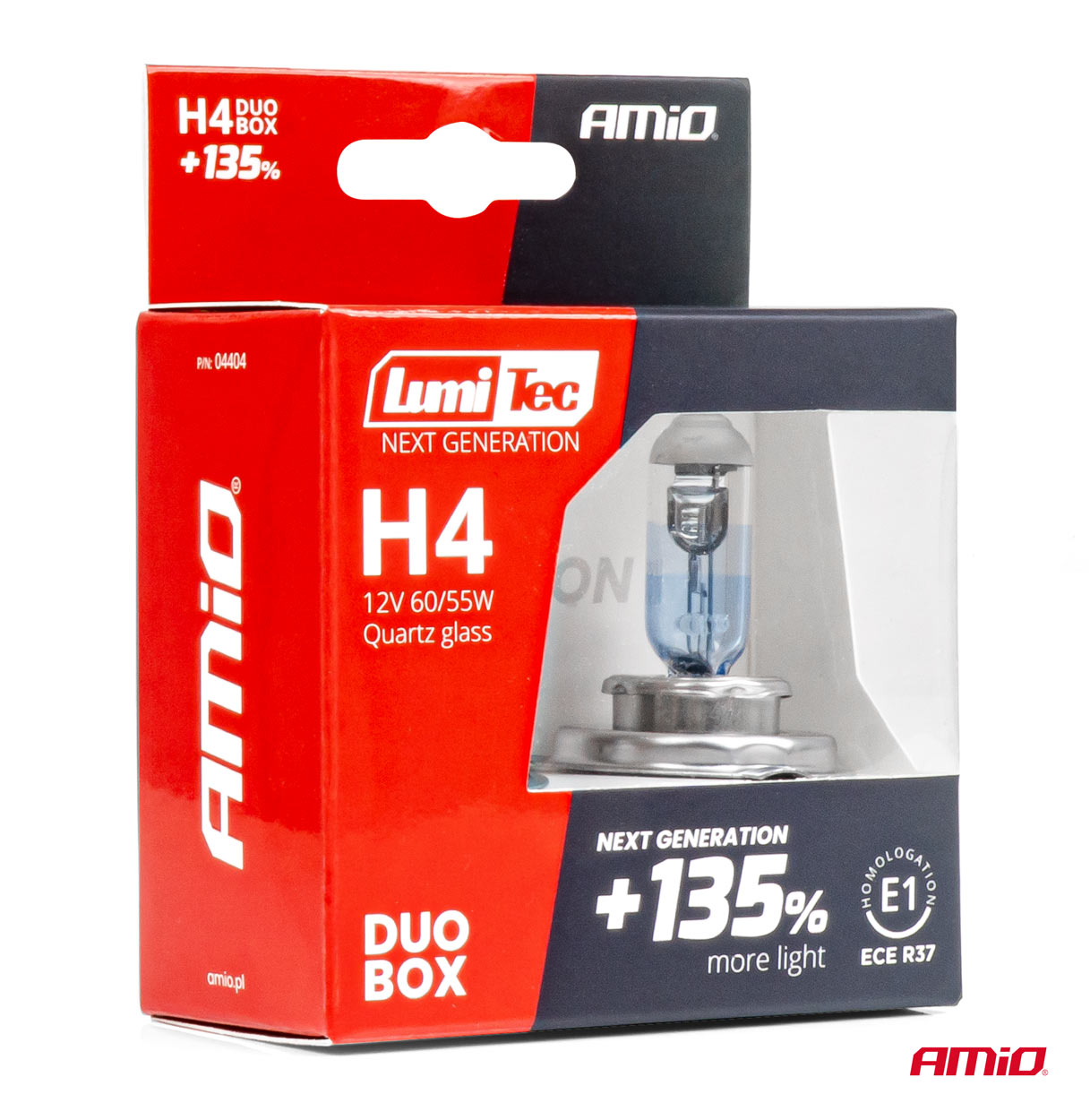 Żarówki halogenowe H4 12 V 60/55W LumiTec NEXT GENERATION +135% DUO — ujęcie 5