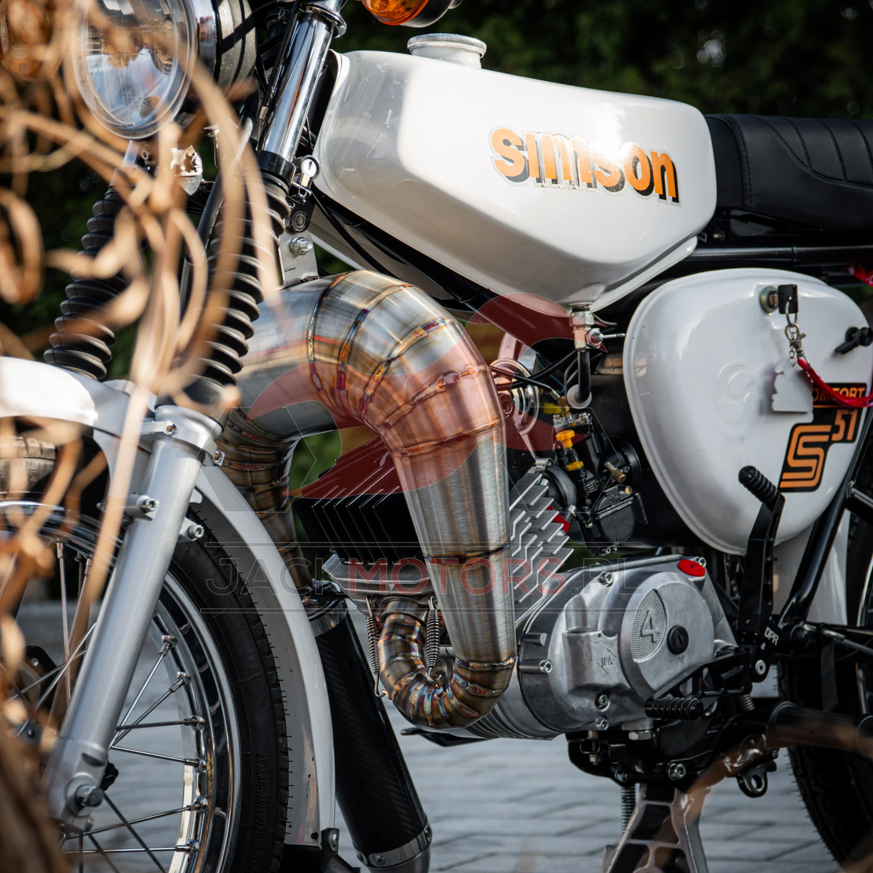 Tłumik Simson cross mtx 130 DPR Performance · czarna Evo (VM7435) — ujęcie 2