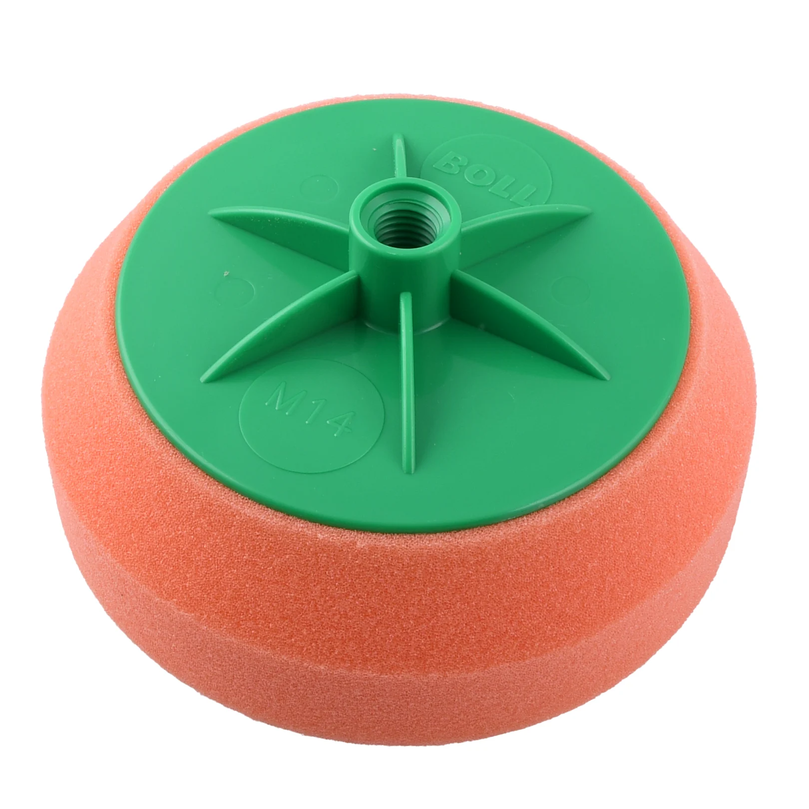 BOLL gąbka polerska 150 mm pomarańczowa średnia gwint M14 — ujęcie 2