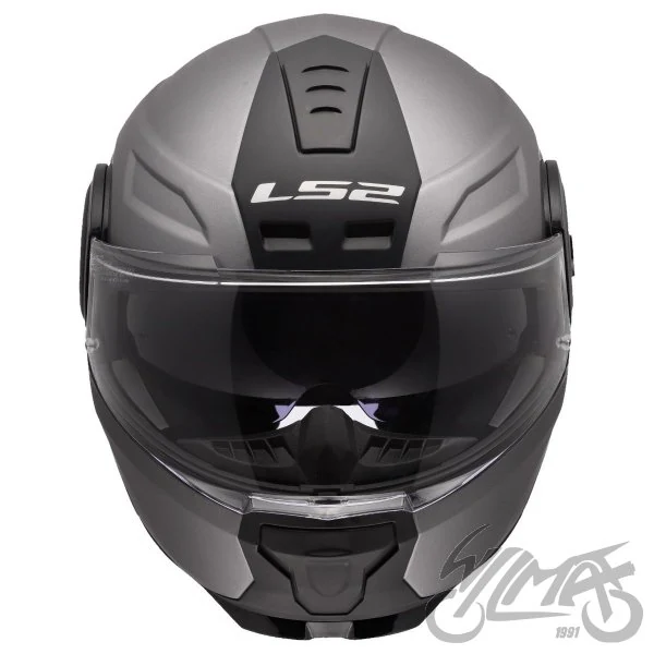 Kask szczękowy LS2 FF902 Scope II Solid Titanium — XS z Pinlockiem — ujęcie 4