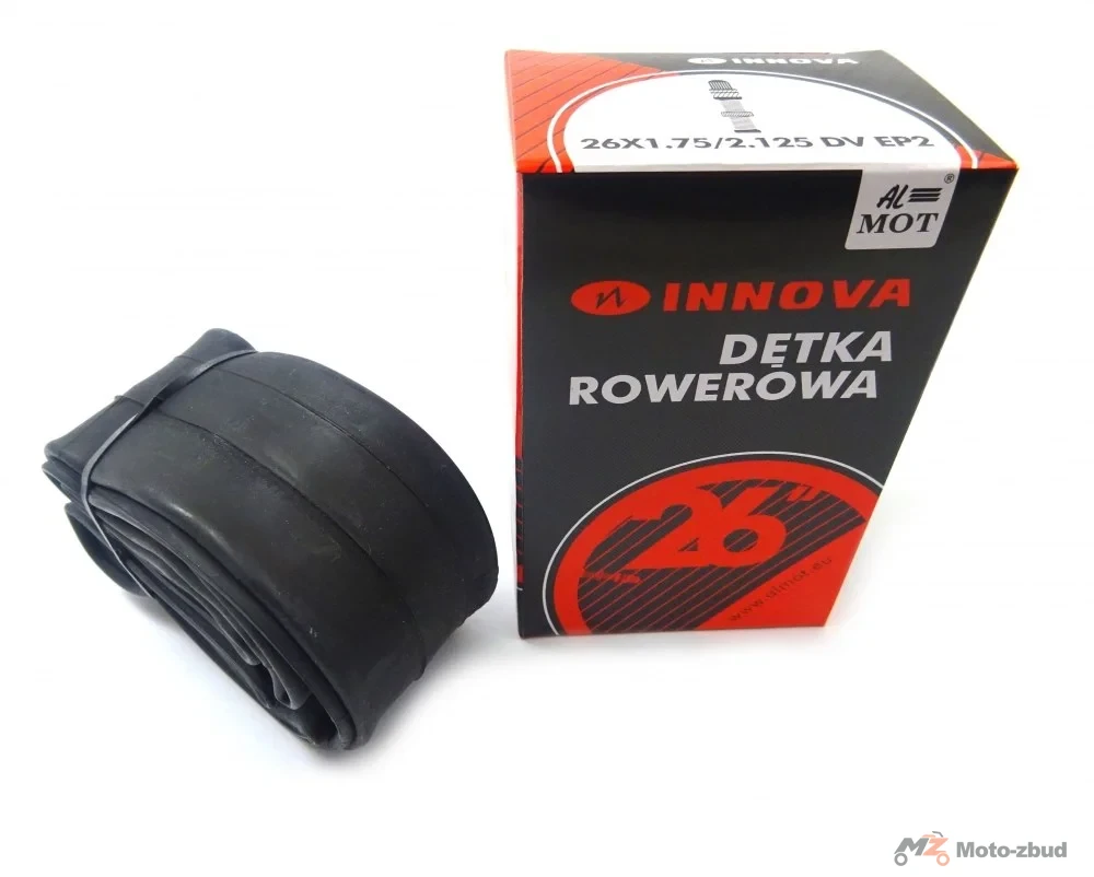 Dętka rowerowa Innova 26 × 1.75/2.125 zaworek Dunlop