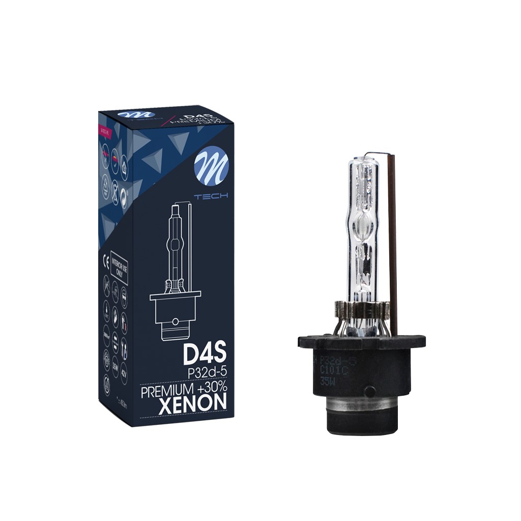 Żarówka xenon D4S 35 W 8000K/Premium +30% M-Tech ZMD4S8 — ujęcie 2