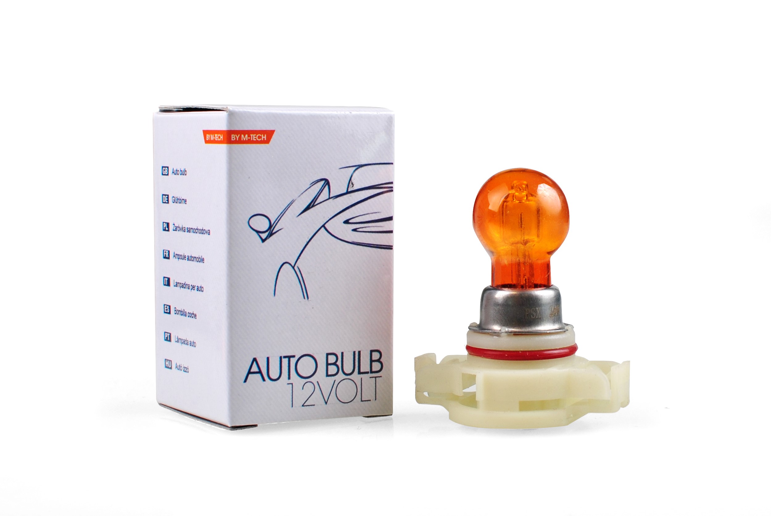 Żarówka halogenowa 12 V 24 W PSX AMBER M-Tech Z73 — ujęcie 3