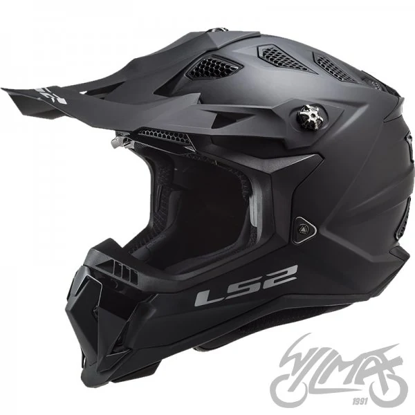 Kask crossowy LS2 MX700 Subverter Evo II Noir Matt Black — S — ujęcie 1