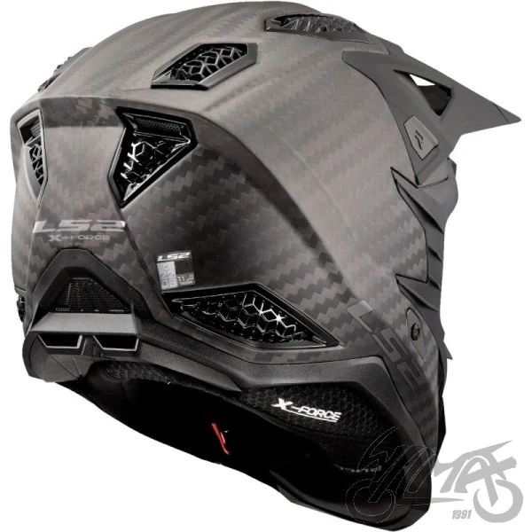 Kask LS2 MX703 C X-Force Fim Matt Carbon — rozmiar M — ujęcie 4