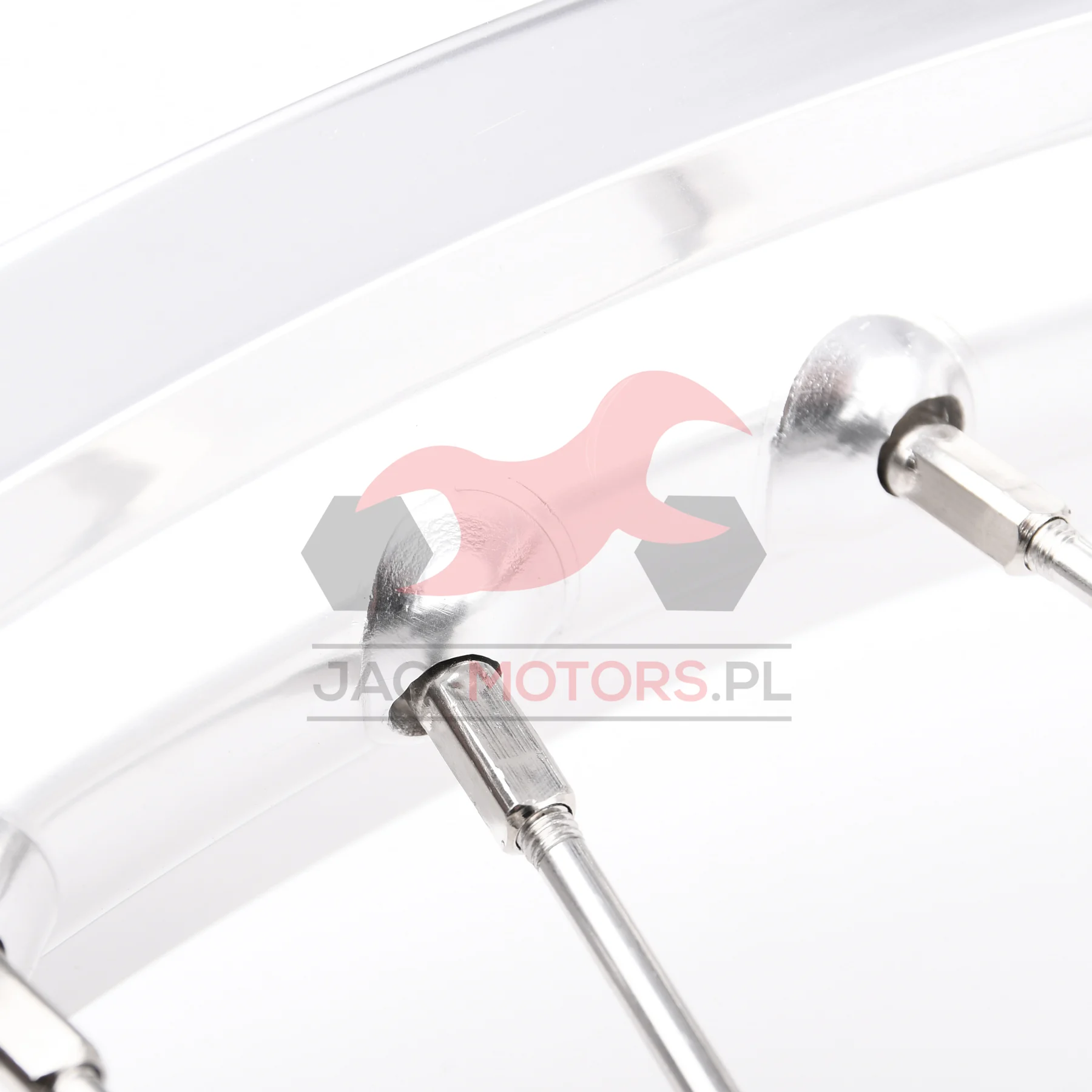 Koło jezdne przód MZ ETZ 1,6 × 18 aluminium DPR Classic hamulec tarczowy czarna piasta + szprychy INOX — ujęcie 3