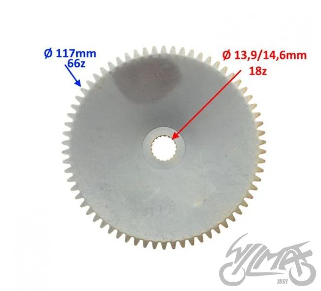 Tarcza wariatora do Piaggio Zip 50 2T 4T — ujęcie 2