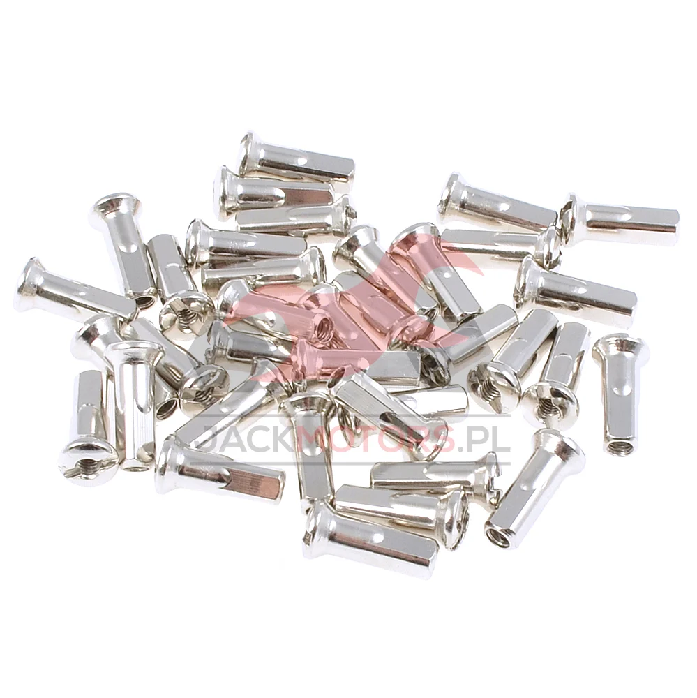 Nakrętka szprychy M3,5 + 3 mm niklowane 36 sztuk MZA — ujęcie 1
