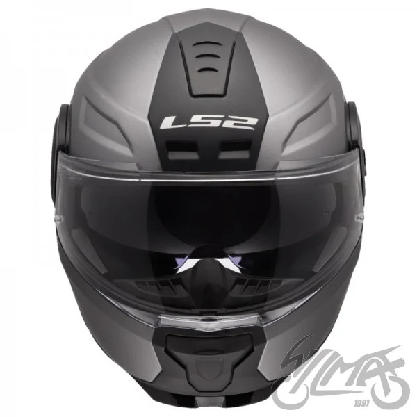 Kask szczękowy LS2 FF902 Scope II Solid Titanium — L — ujęcie 4