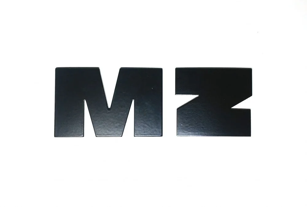 Litery MZ (czarne) emblemat