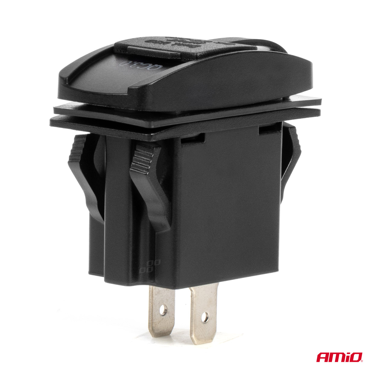 Ładowarka samochodowa z gniazdami USB wodoodporna w kształcie łódki USB + USB-C QC3.0 12 V 24 V — ujęcie 3