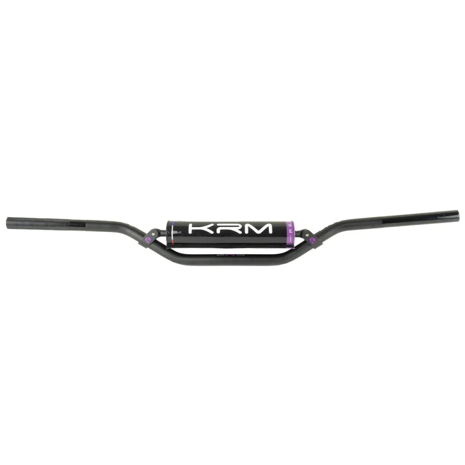 Kierownica KRM Pro Ride czarno - fioletowa 22 mm + gąbka — ujęcie 3