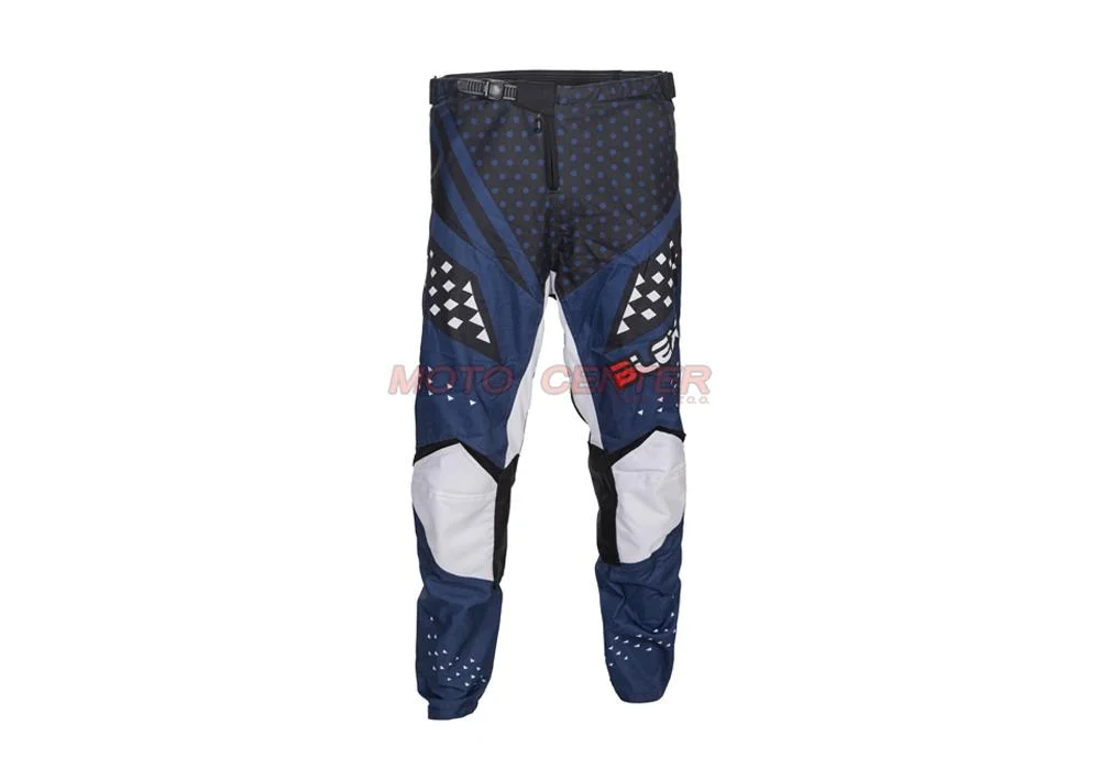Spodnie crossowe BLEXX AT-5210 czarne/niebieskie L — ujęcie 1