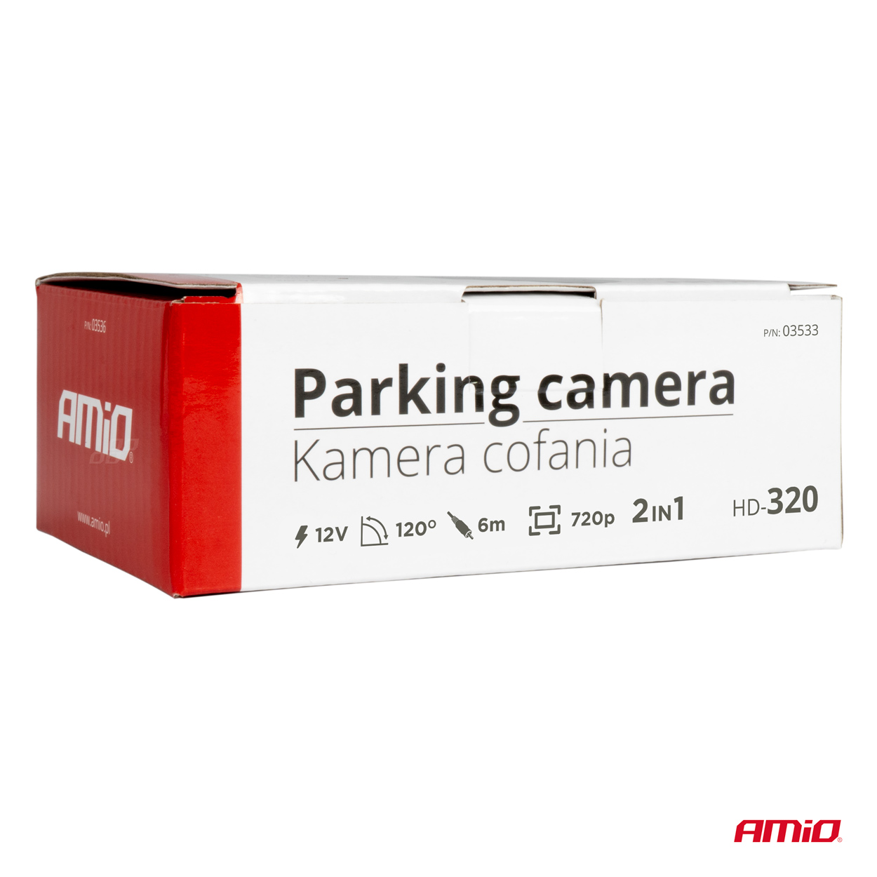 Kamera cofania parkowania HD-320 12 V 720p — ujęcie 8