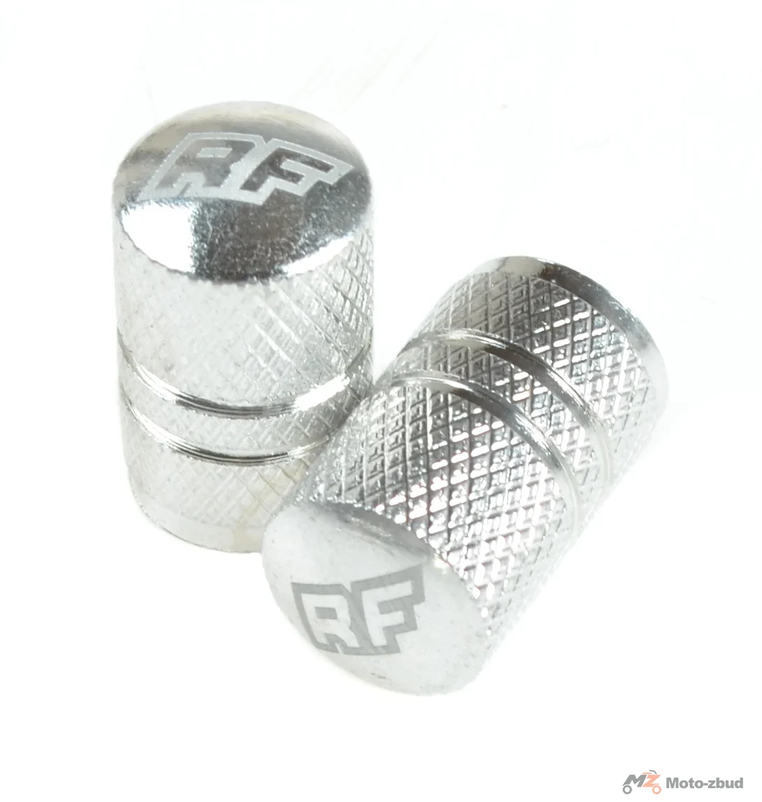Nakrętka wentyla Racing Force TP4 aluminium chrom 2szt