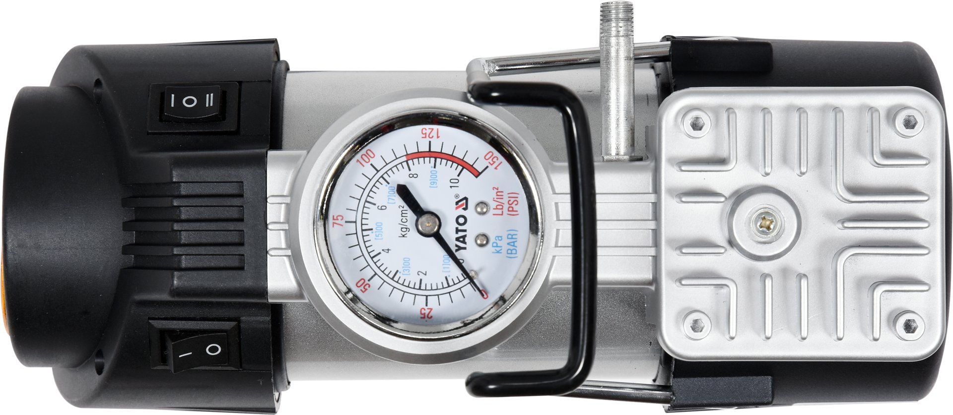 Kompresor samochodowy 12 V 180 W YATO YT-73460 — ujęcie 2