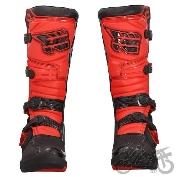 Buty motocyklowe LS2 Raptor — czarno-czerwone, rozmiar 45 — ujęcie 3