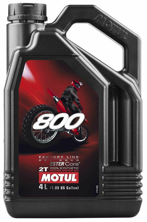 Olej MOTUL 800 factory line off road 2T 4 l