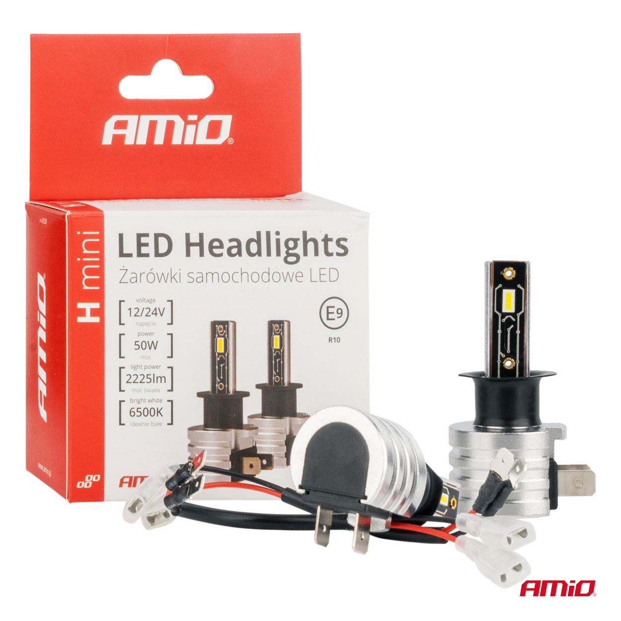Żarówki samochodowe LED seria H-mini H3 6500K Canbus — ujęcie 4