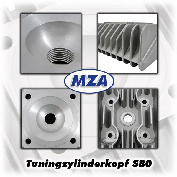 Głowica cylindra Simson S80 MZA tuning — ujęcie 1